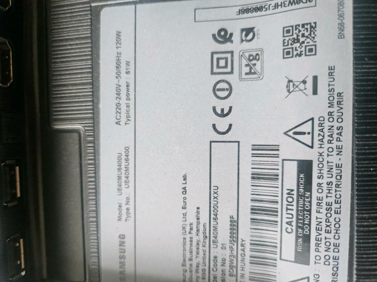 40inch Samsung smart tv 70euors - Image 4