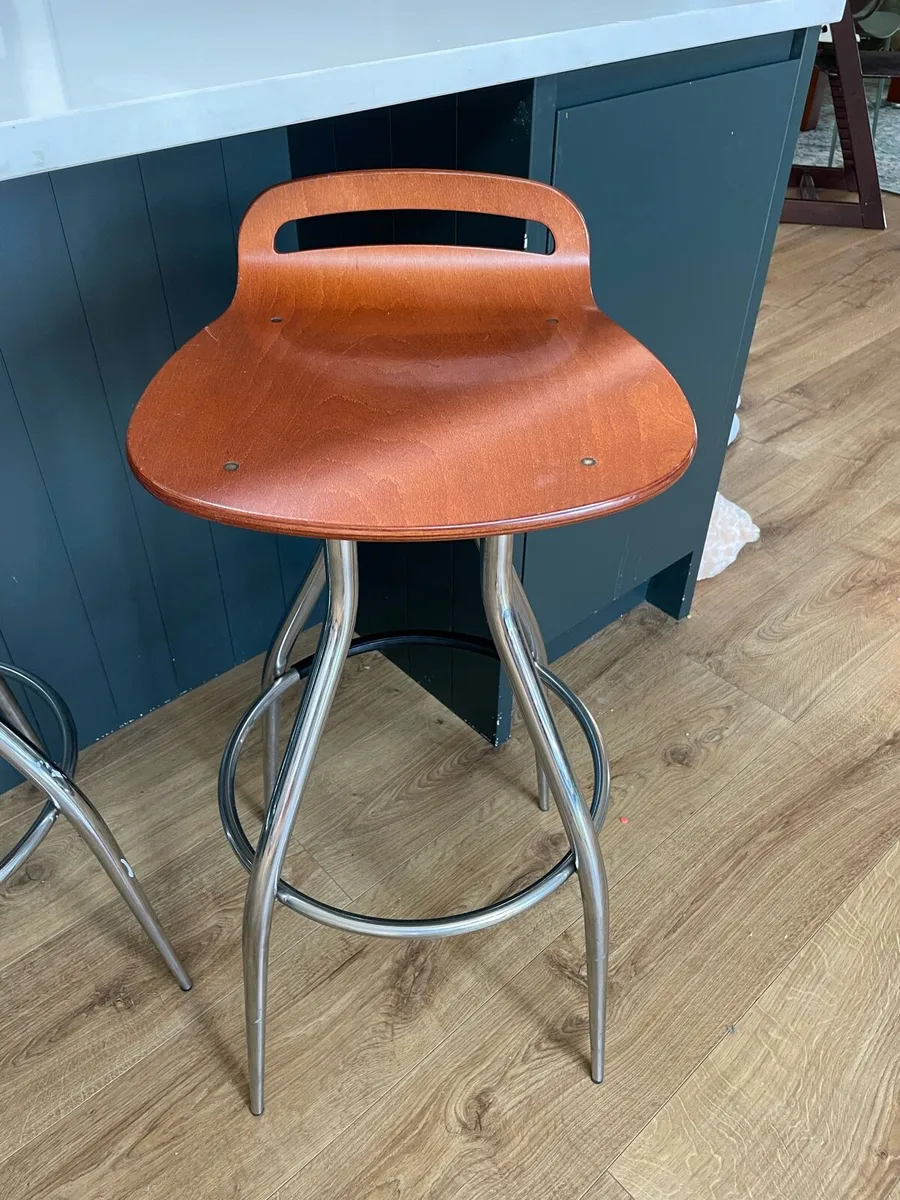 Bar stool x 5 - Image 4