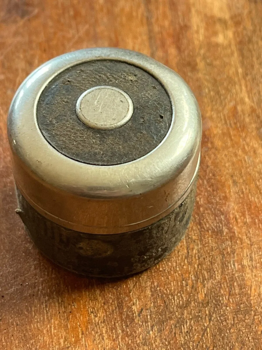 Antique Travel Inkwell - Image 3
