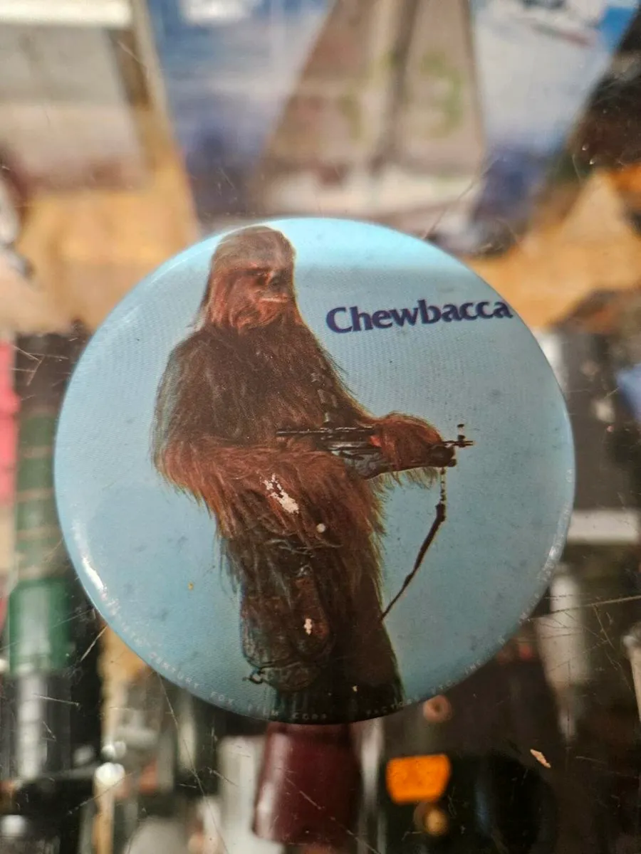 Vintage Star Wars Chewbacca Badge - Image 2