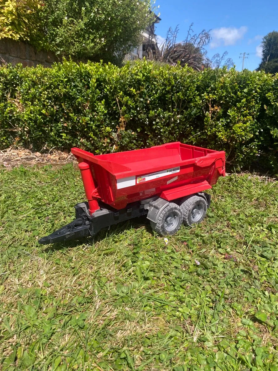 Bruder toy trailer - Image 2