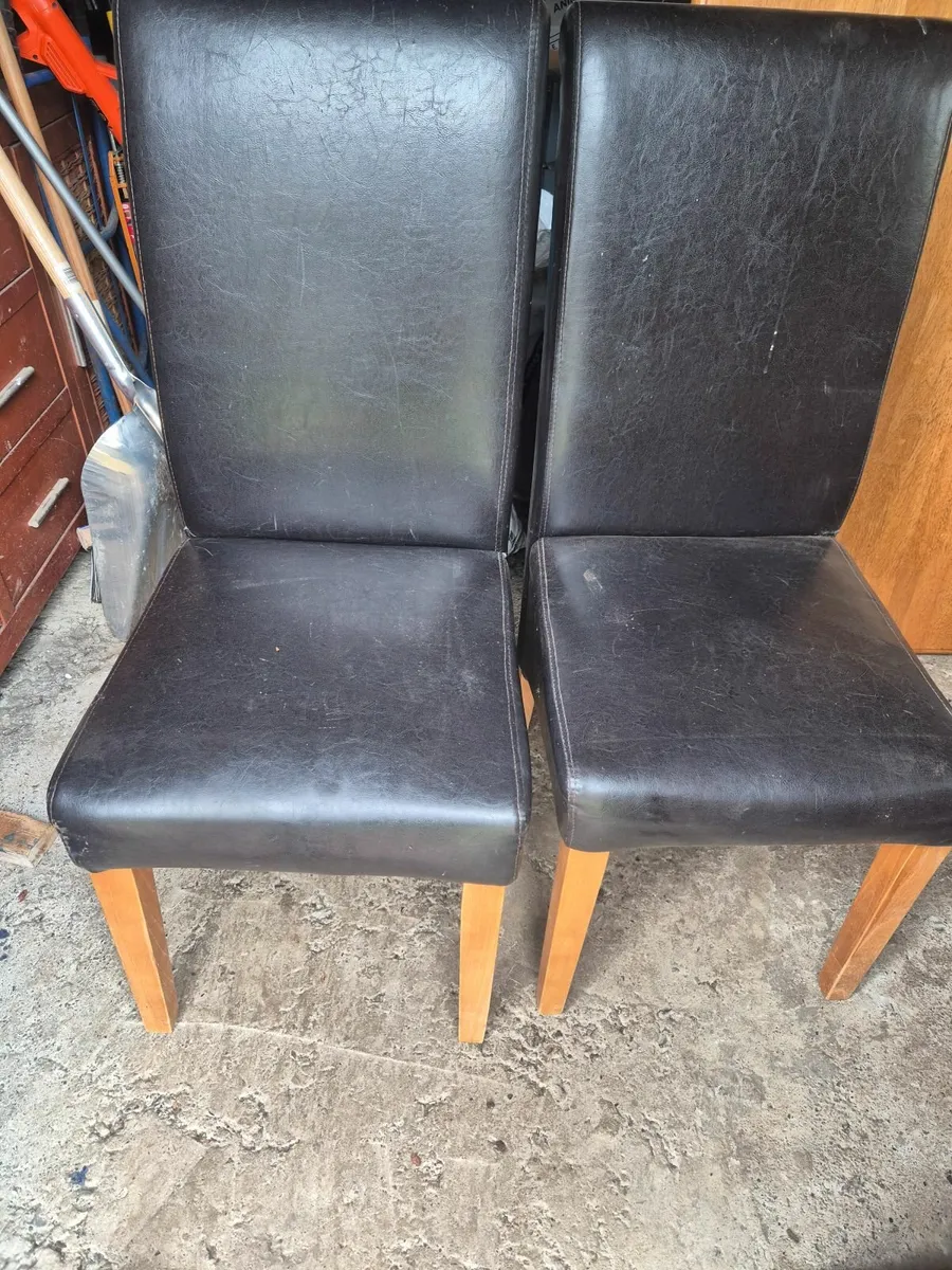 Table & 2 Chairs  to go for FREE - Image 1