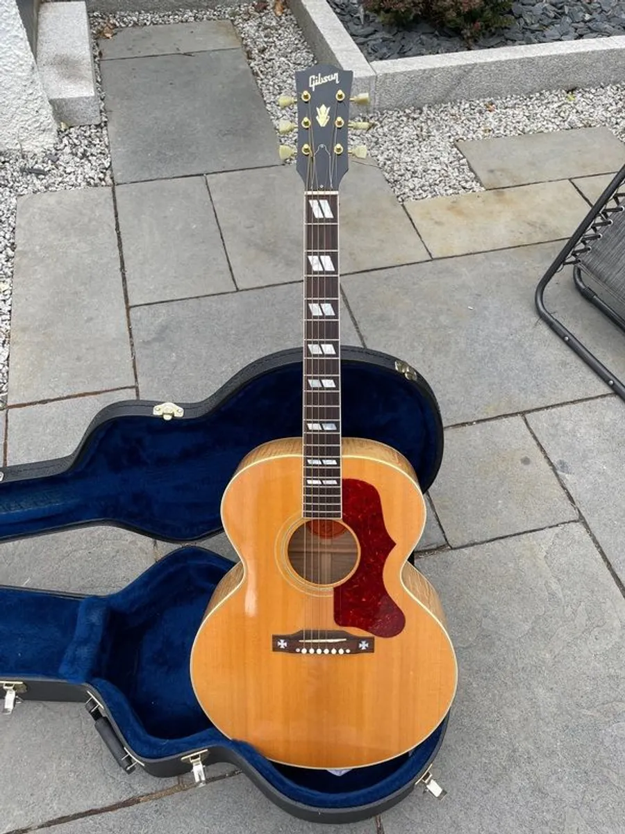 gibson j-185 acoustic guitar - Image 1