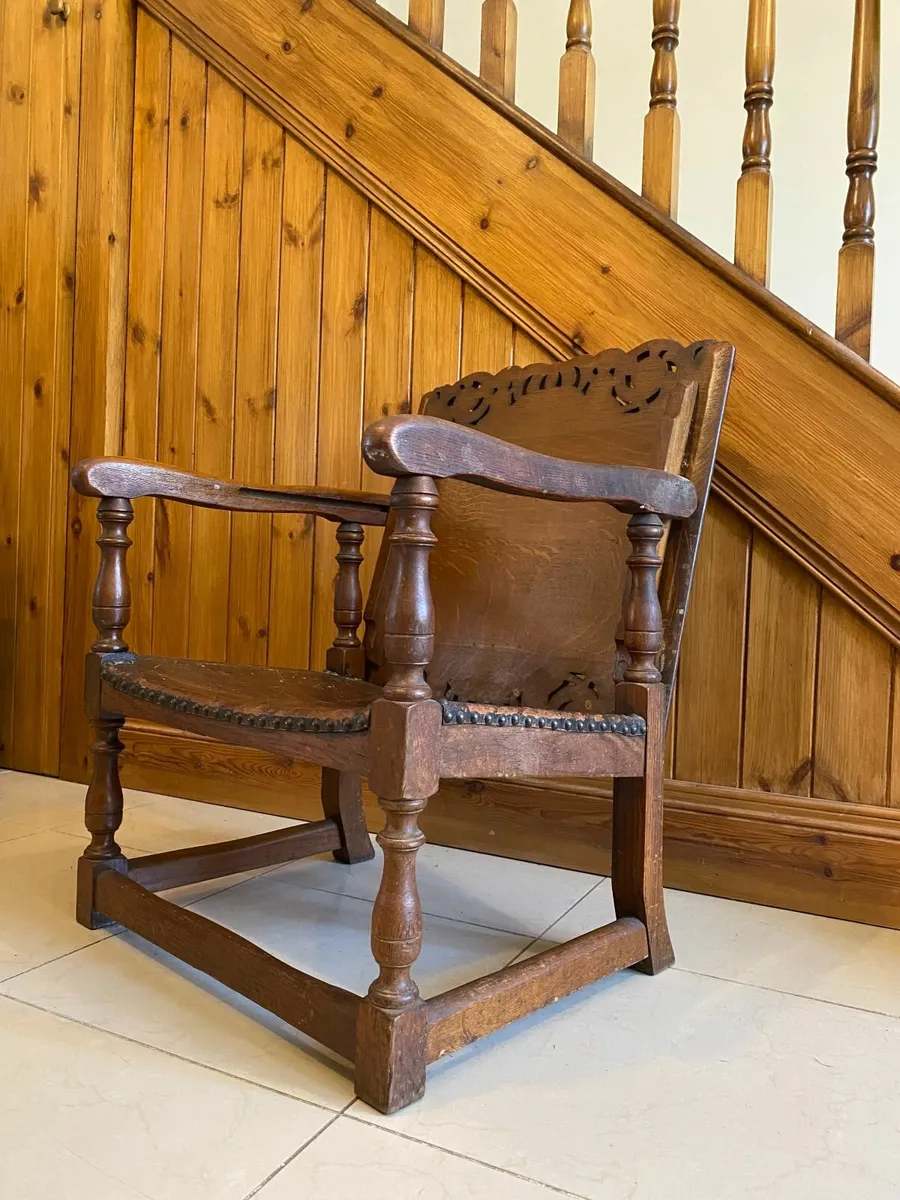c1890 "GILLOWS METAMORPHIC LIBRARY ARMCHAIR TABLE - Image 1