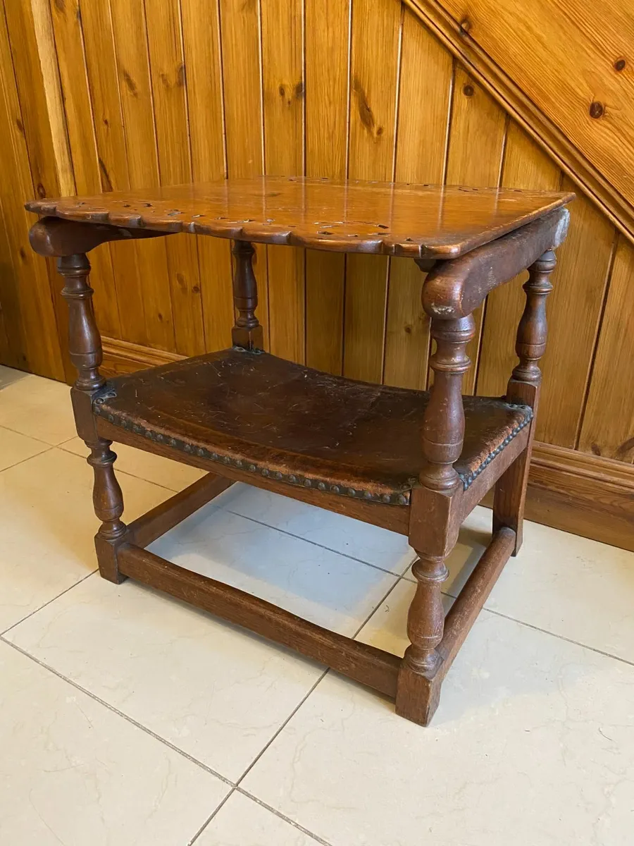 c1890 "GILLOWS METAMORPHIC LIBRARY ARMCHAIR TABLE - Image 4