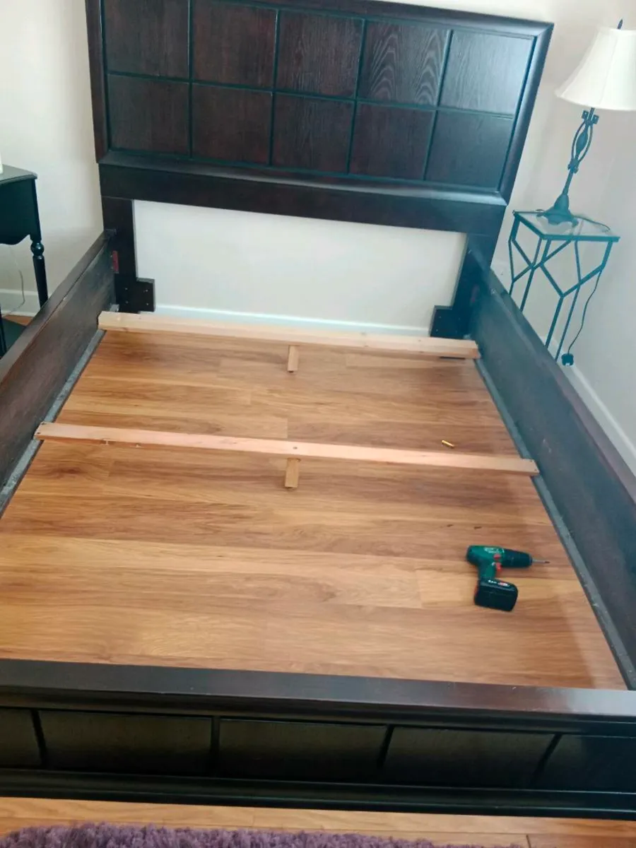 King Bed Frame also Box Frame  Spring Base