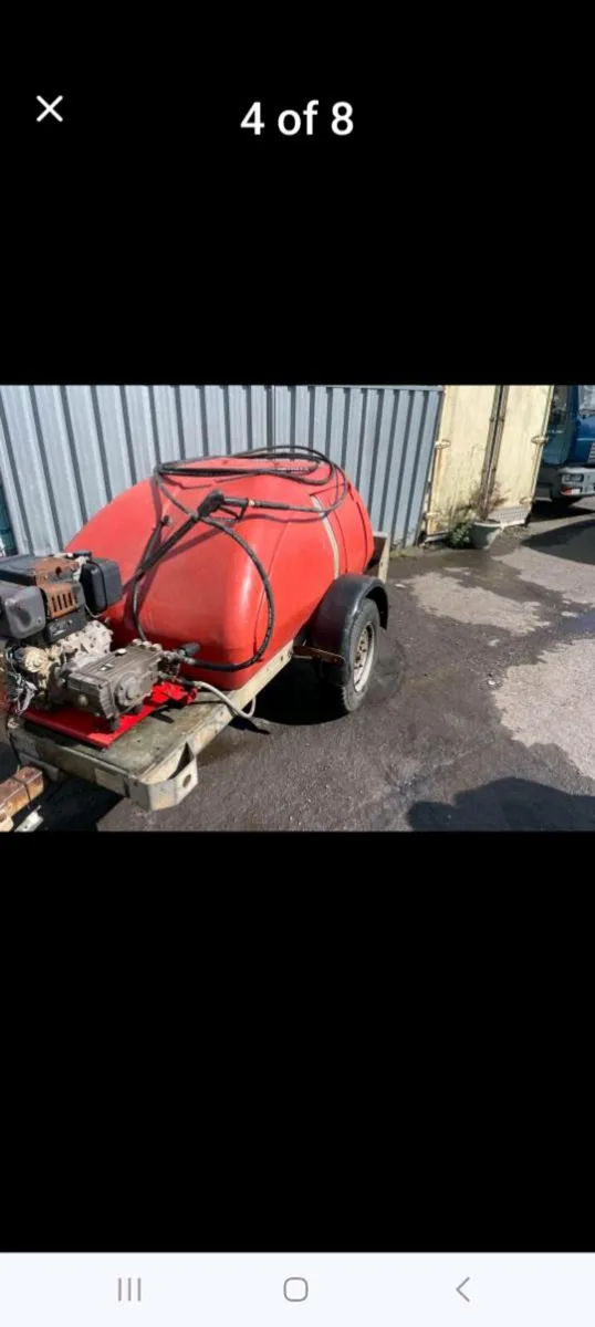 Yanmar Diesel fast tow power washer - Image 1