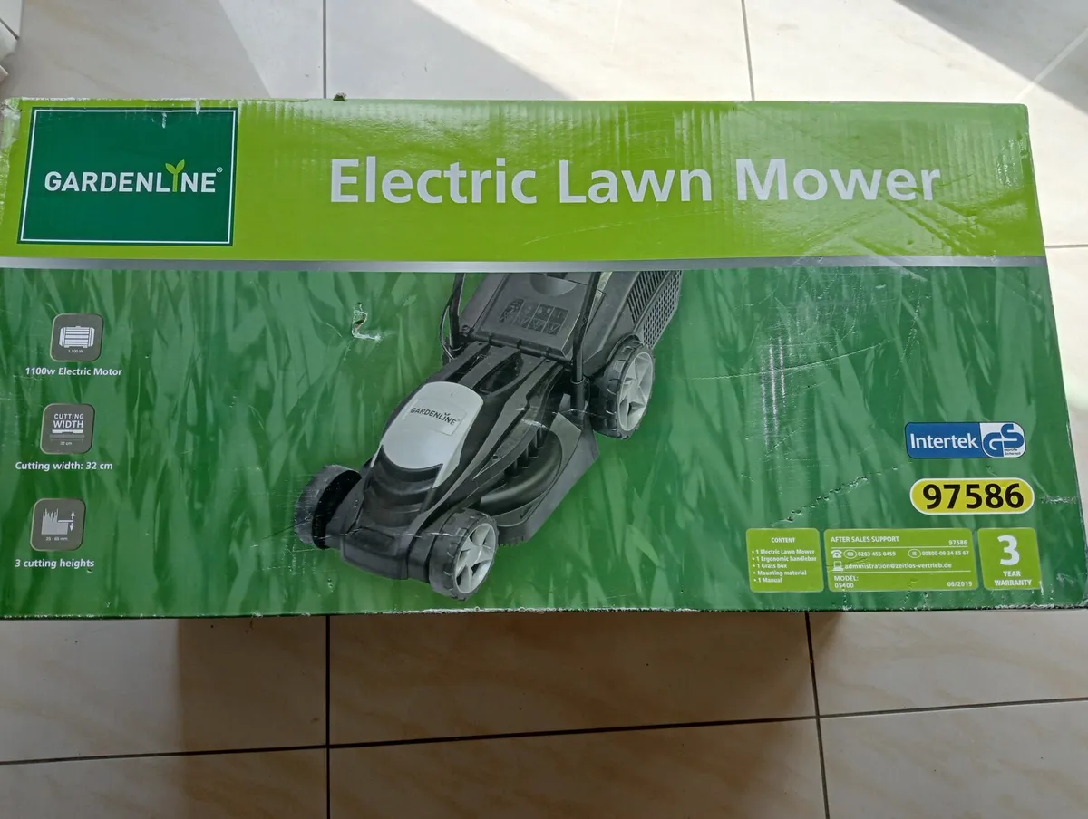 electric gardenline lawnmower - Image 1