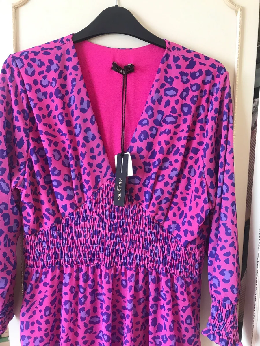 New Pink & Purple Pala’Doro Dress.Size 12 .€20 - Image 2