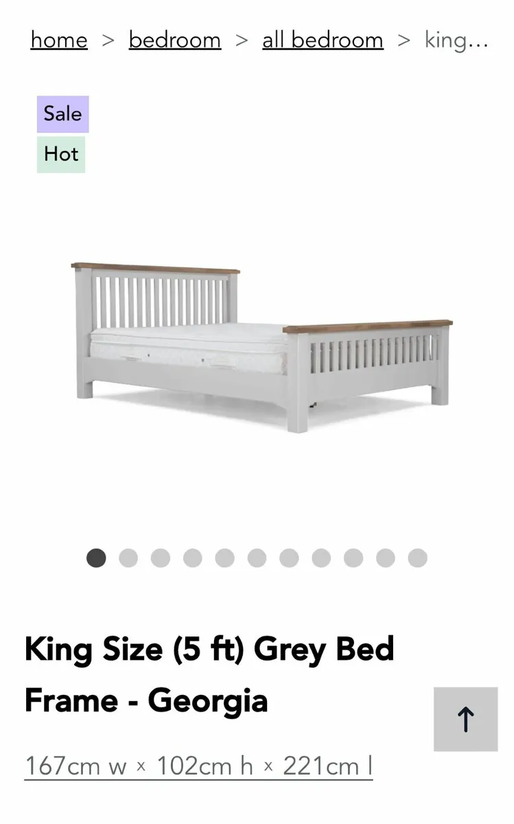 Single Bed + Unused Mattress for Sale (Never Used) - Image 1