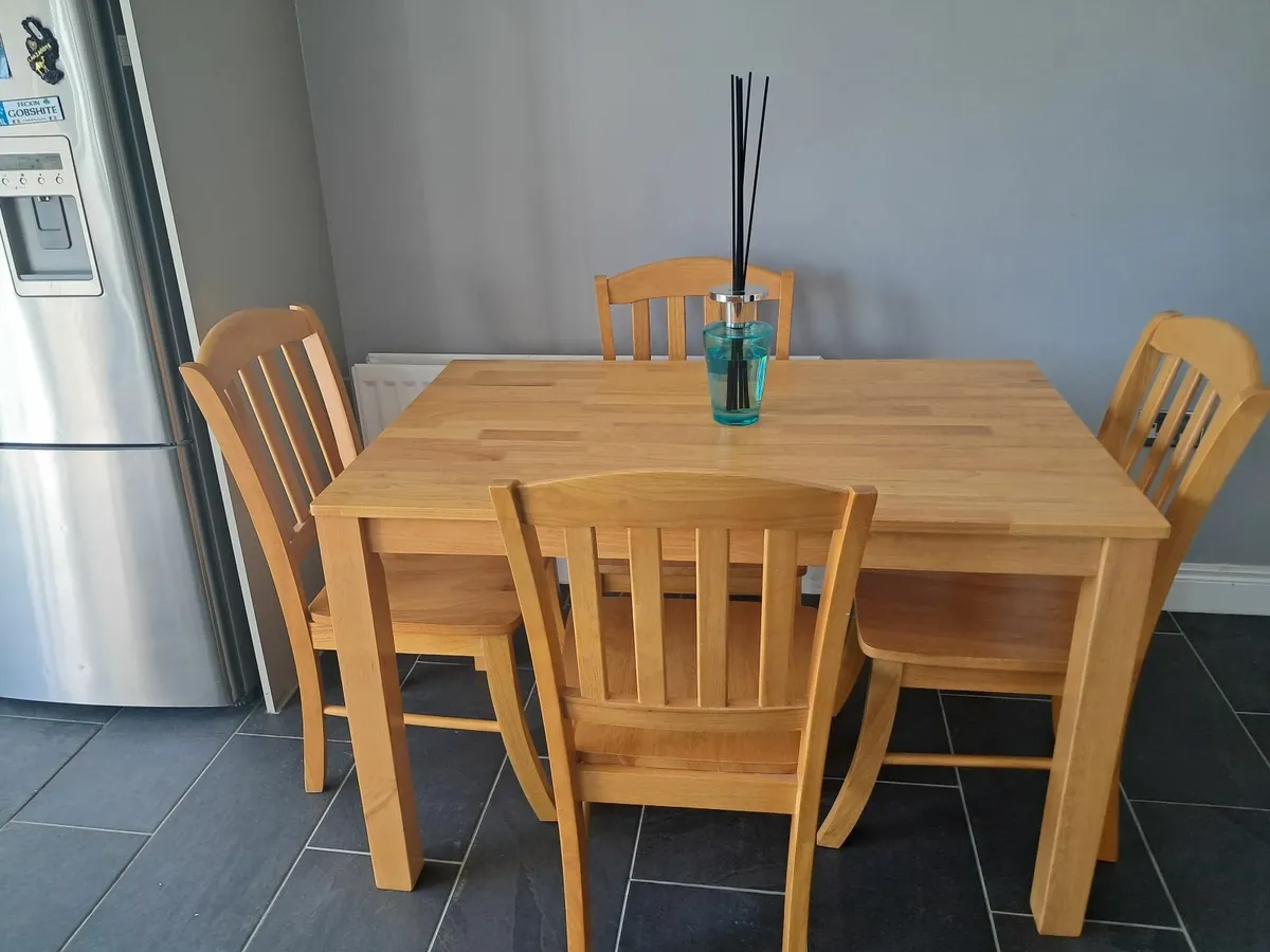 Table and chairs