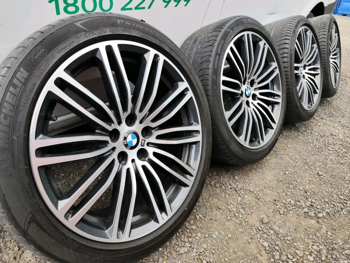 19" BMW 5 series Msport alloys - Image 1