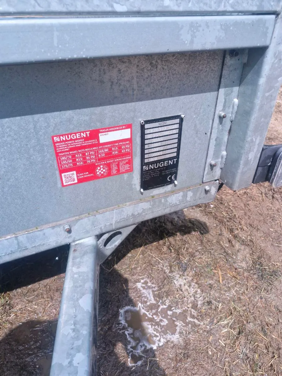 2023 nugent 8"2 x 4"2 trailer - Image 2