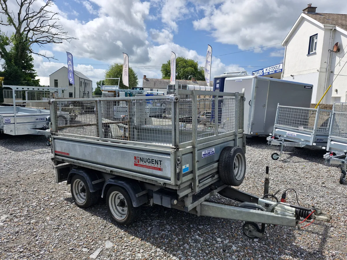 NUGENT  8' x 5'6" TIPPER TRAILER - Image 2