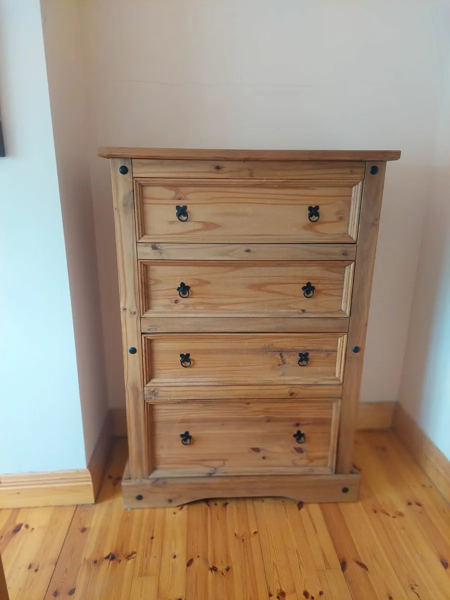 Corona Mexican Pine Complete Bedroom Furniture - Image 2