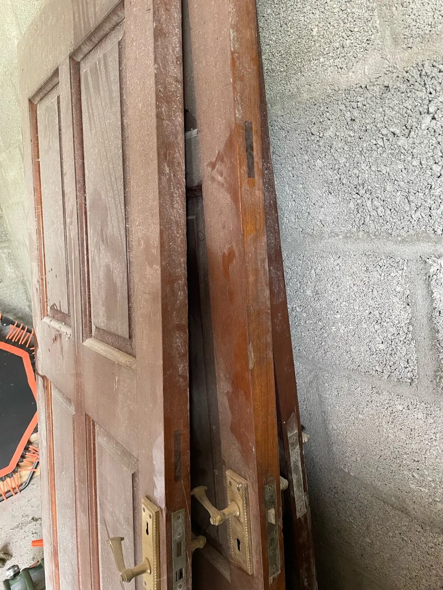 Solid teak internal doors - Image 2