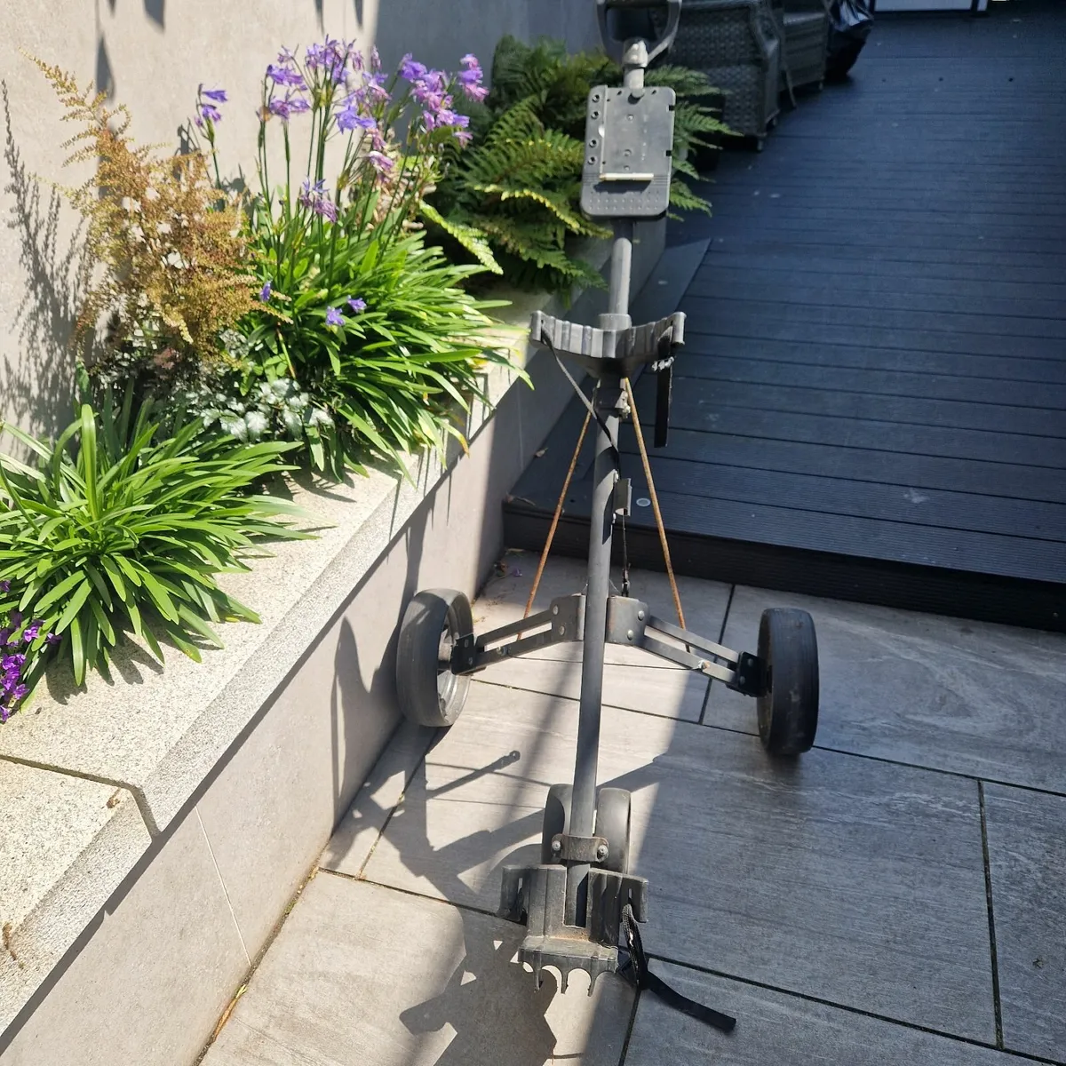 Folding Golf trolley and Bag - Image 2