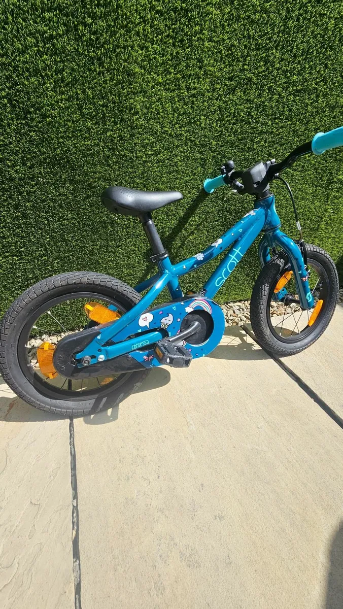 Kids scott 16inch bike - Image 1