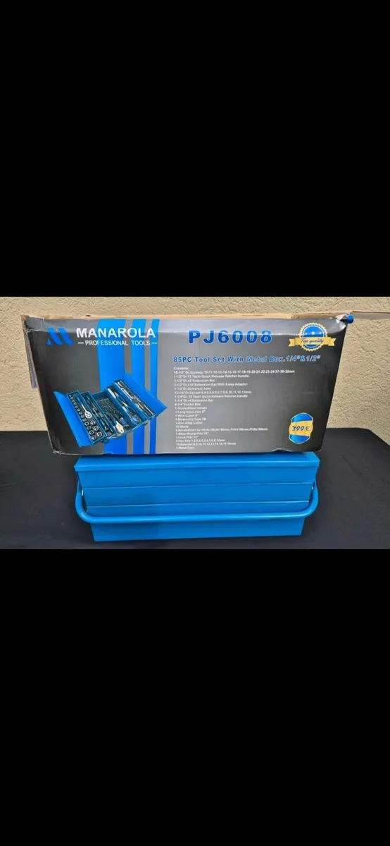 New 85PC Cantilever Tool Metal Box With Tools - Image 4