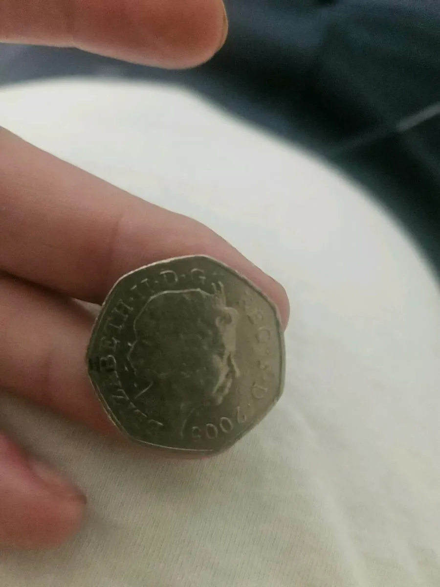 Rare 50p coin - Image 1