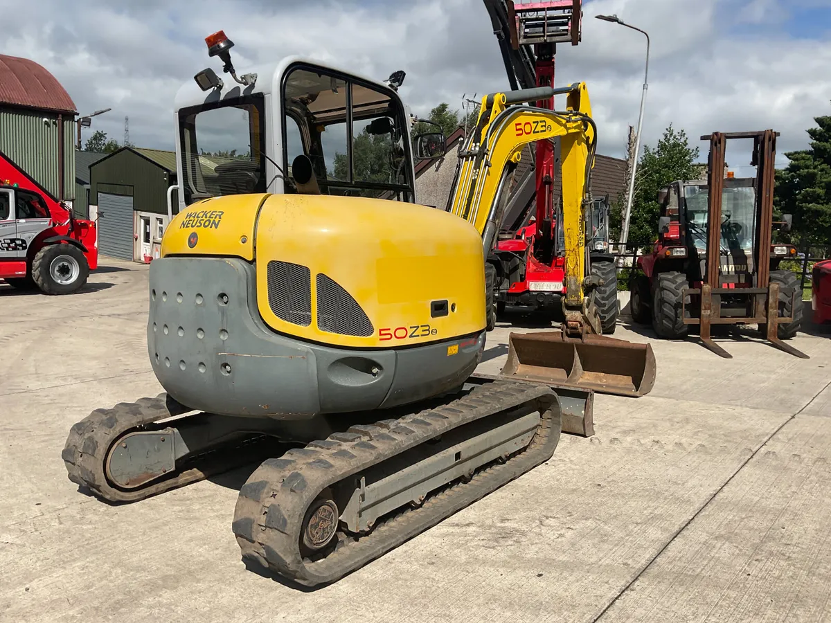 Wacker Neuson Mini Excavator - Image 4