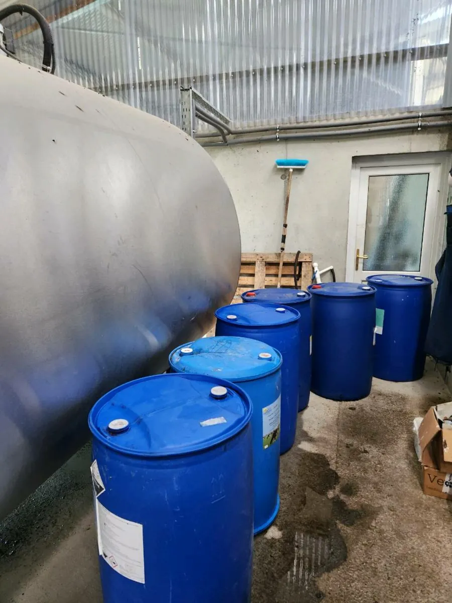 Blue Barrels - Image 1