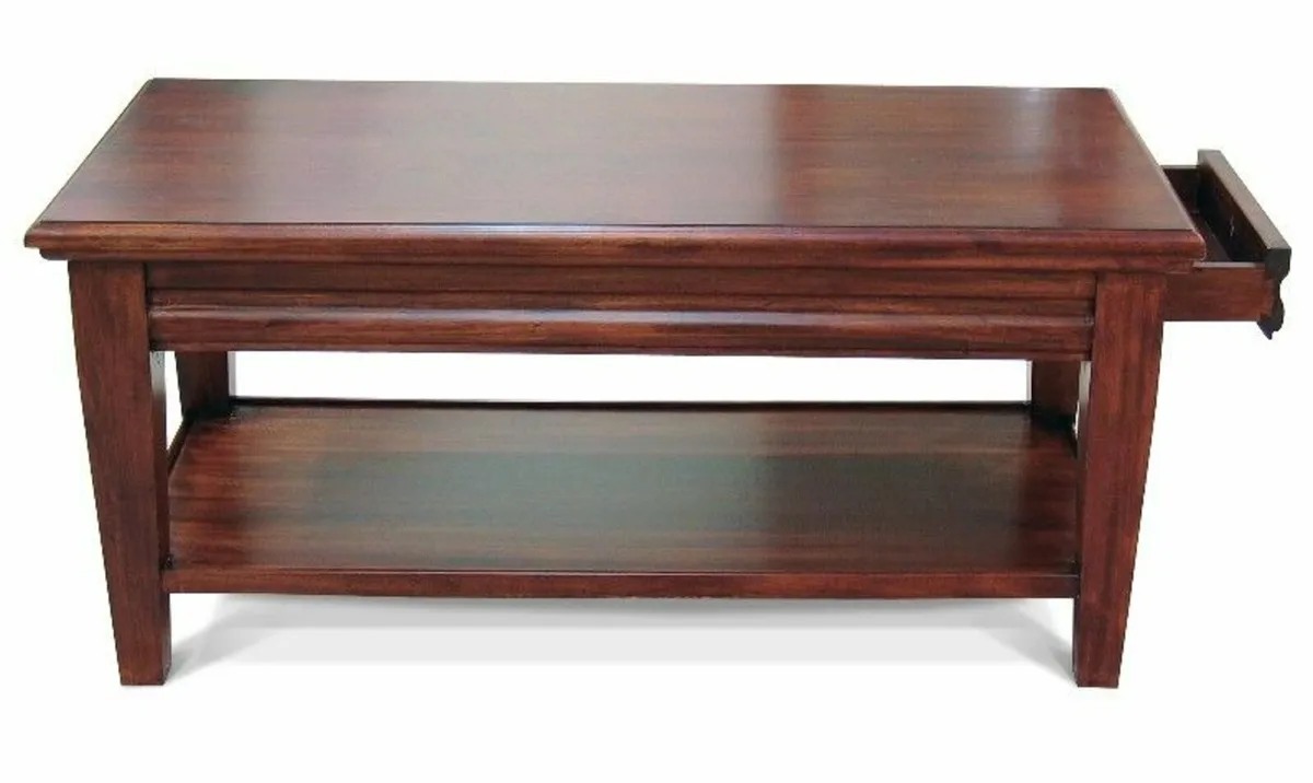 Solid Mahogany James Coffee Table - Image 2