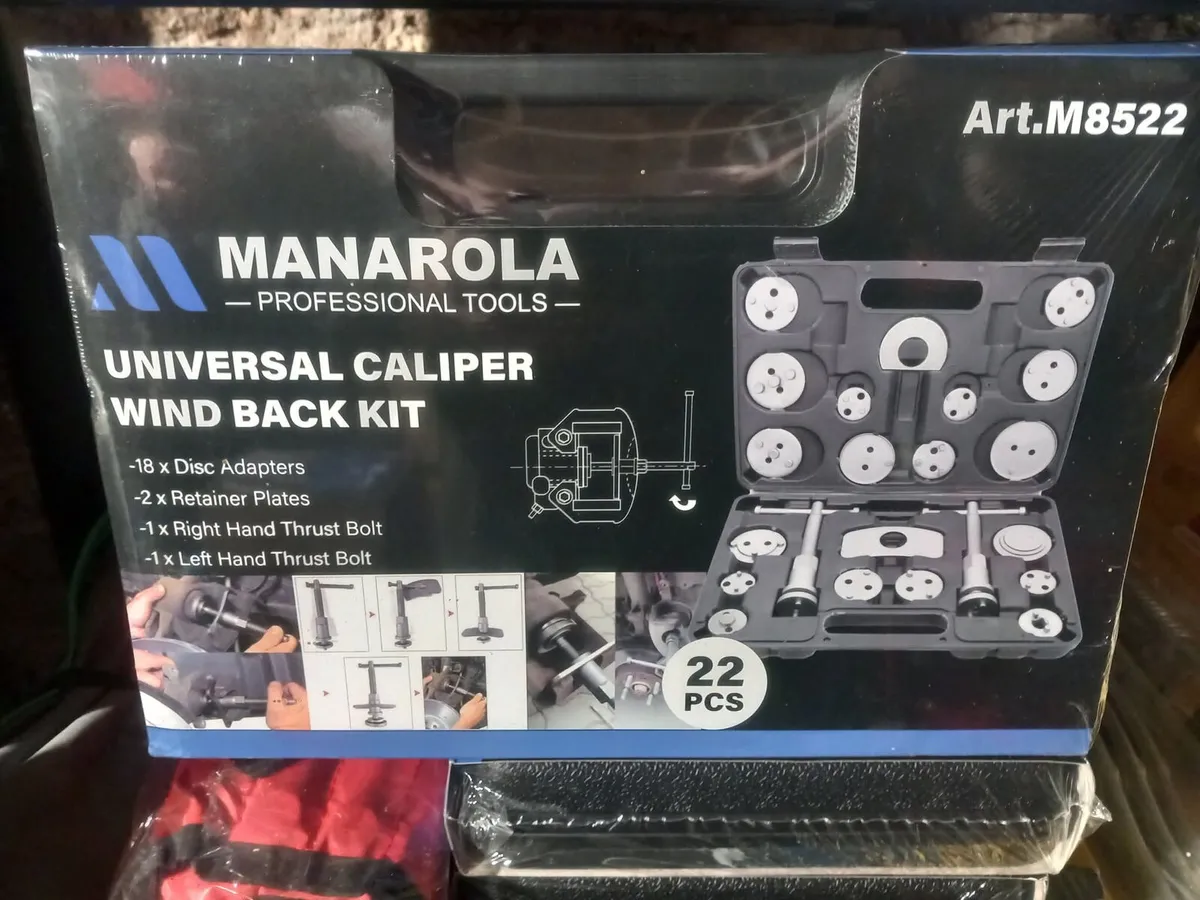 22PC UNIVERSAL CALLIPER WIND BACK KIT - Image 1