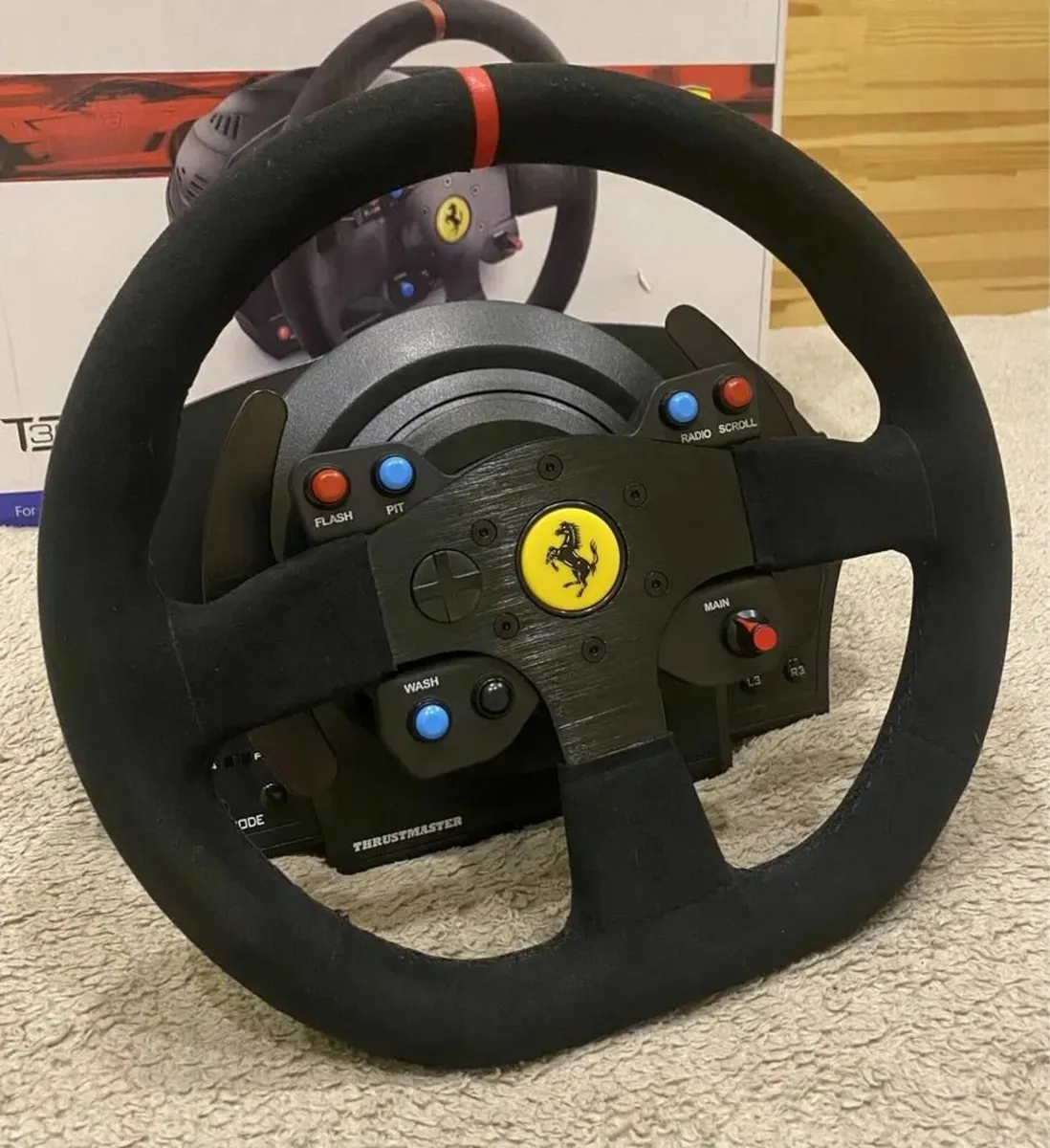 Thrustmaster t300 Ferrari Integral Alcantara Edit - Image 2