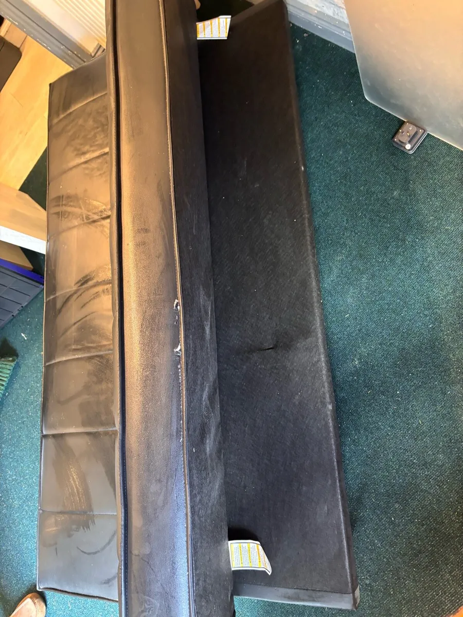 Vegan Leather Sofa Bed - Image 2