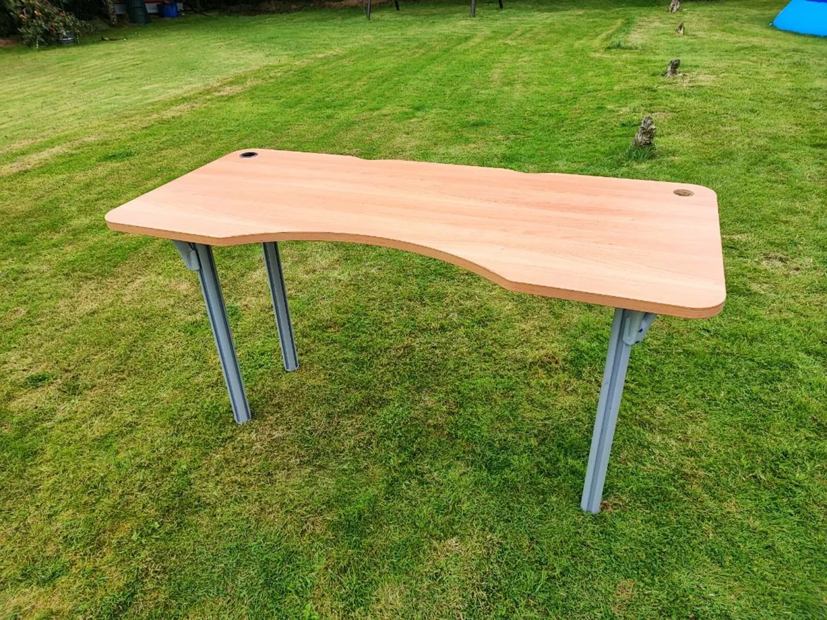 Office desk adjustable legs - Image 1