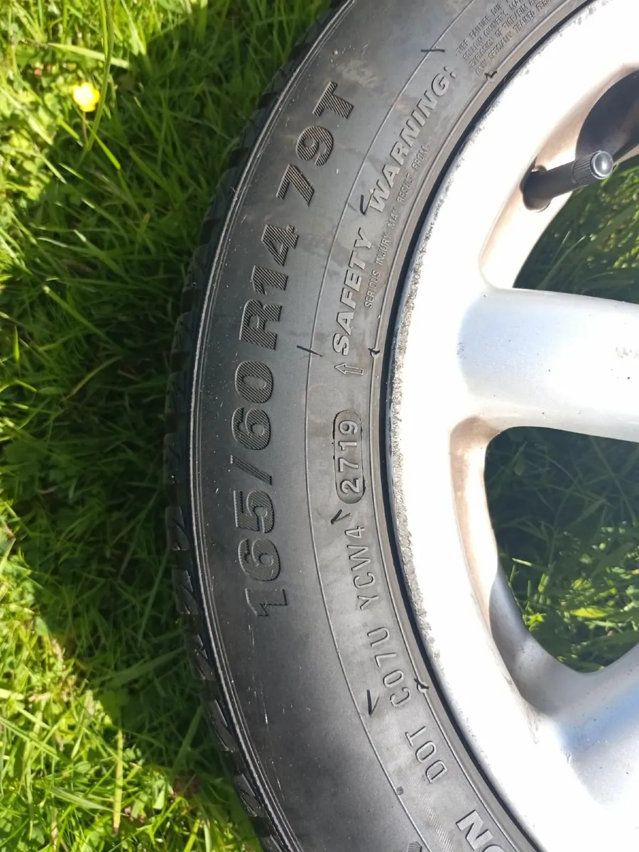 Vintage alloys and wheels - Image 1