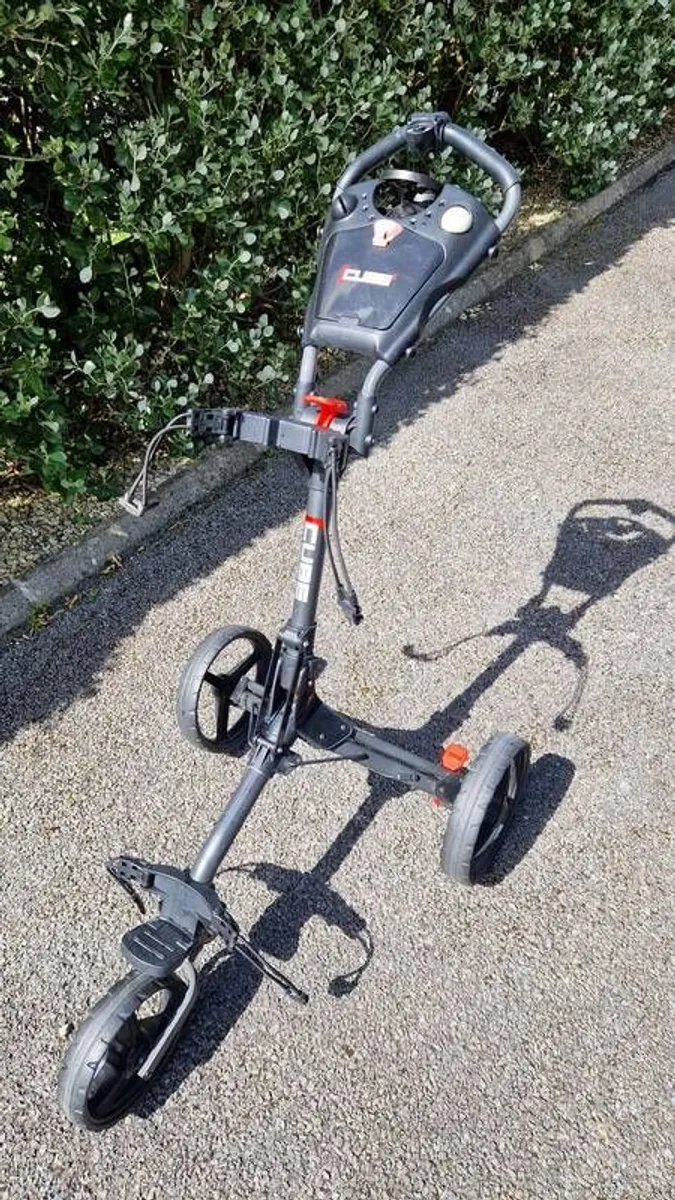 Golf Clubs, Caddy and Bag - Image 1
