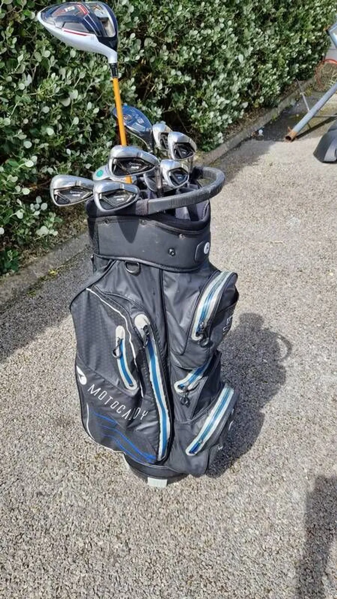 Golf Clubs, Caddy and Bag - Image 3