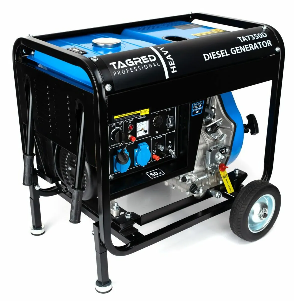 Diesel Generator – TAGRED 7350W | 230V | AVR | ATS - Image 4