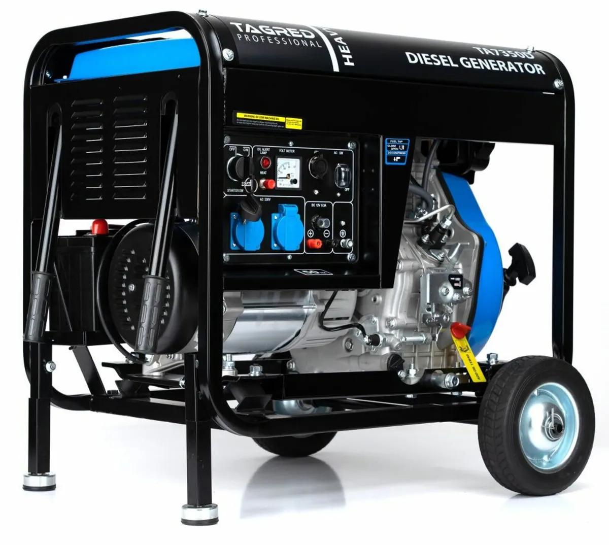 Diesel Generator – TAGRED 7350W | 230V | AVR | ATS - Image 4