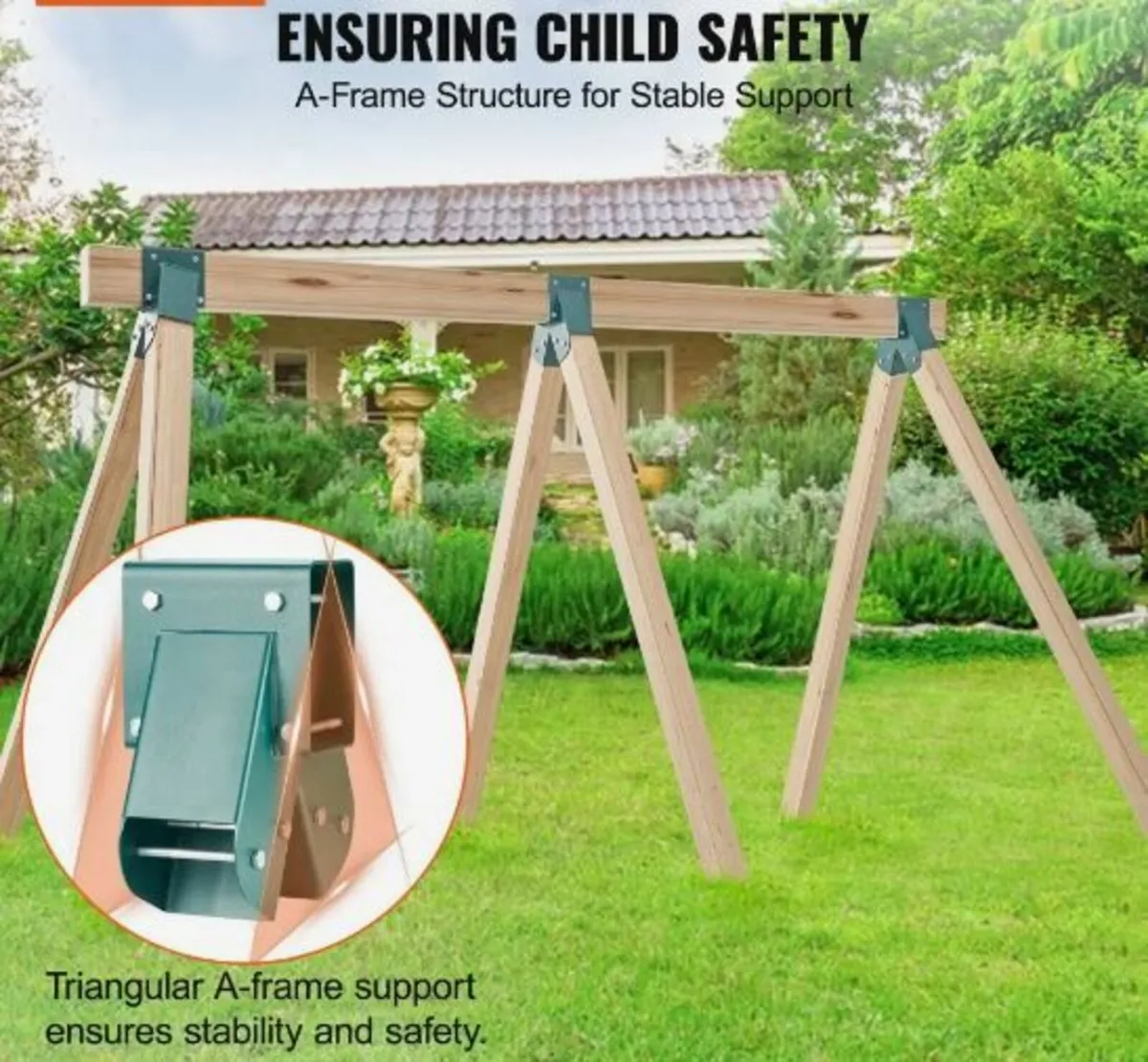 A-Frame Middle Swing Set Brackets, Heavy Duty - Image 2