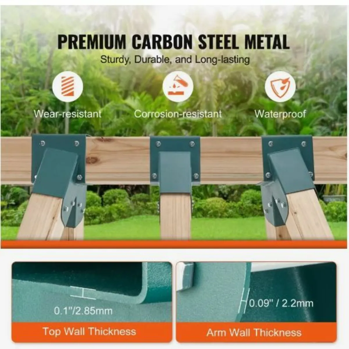 A-Frame Middle Swing Set Brackets, Heavy Duty - Image 3