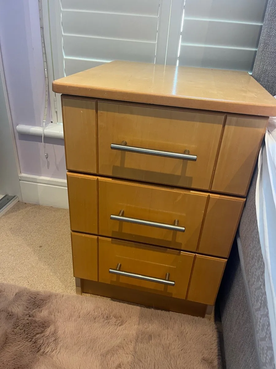 Solid wooden drawers