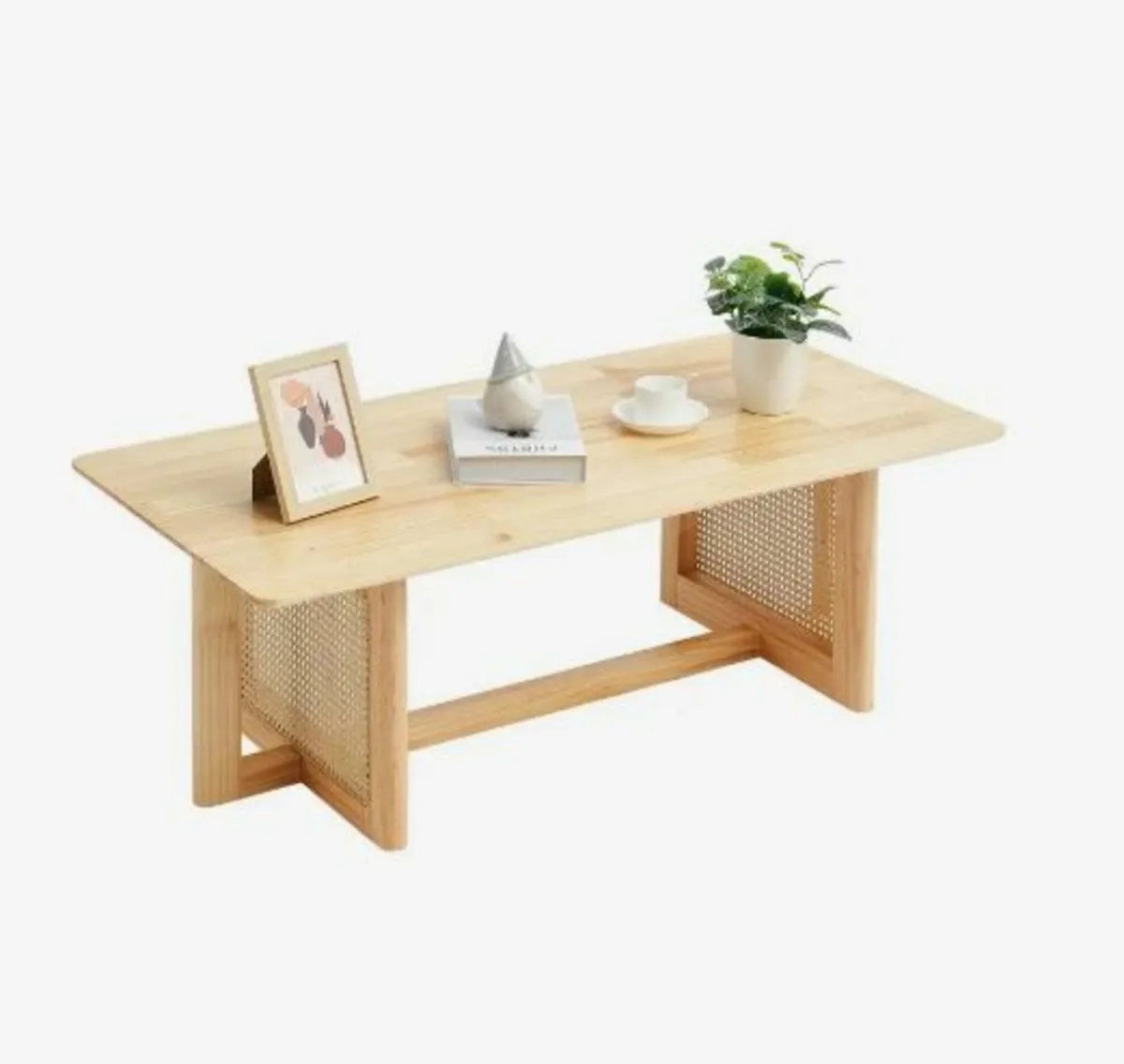 Rattan Coffee Table Rectangle - Image 2