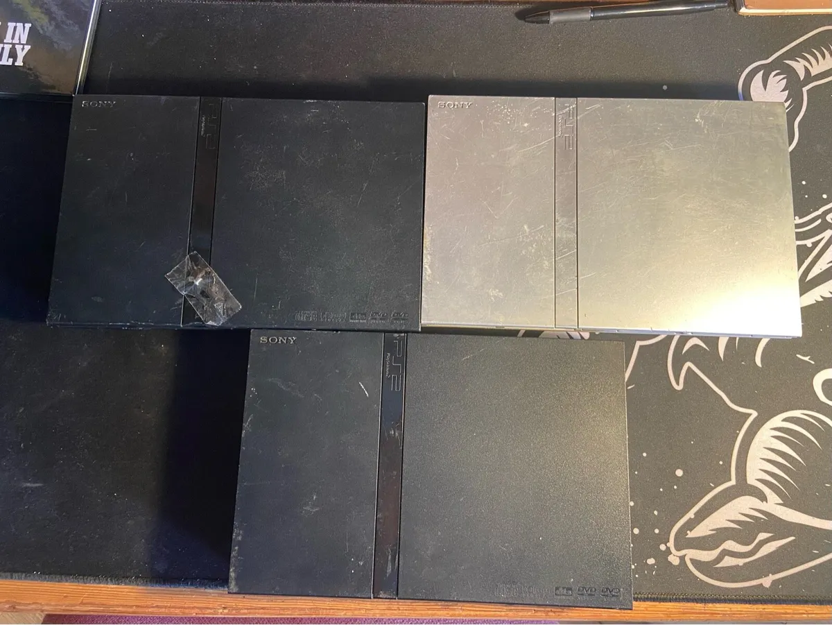 3x PS2’s for parts - Image 1
