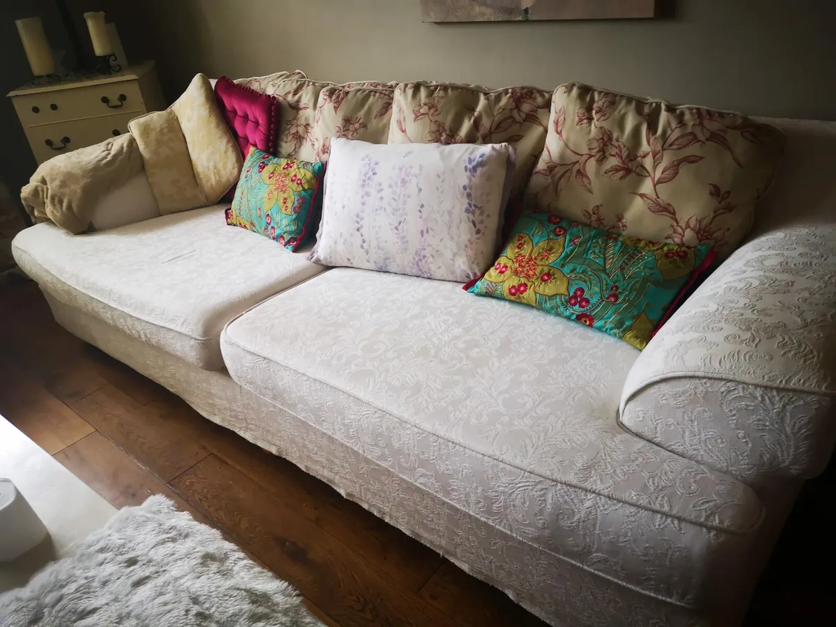 Large sofa w/ removable covers
