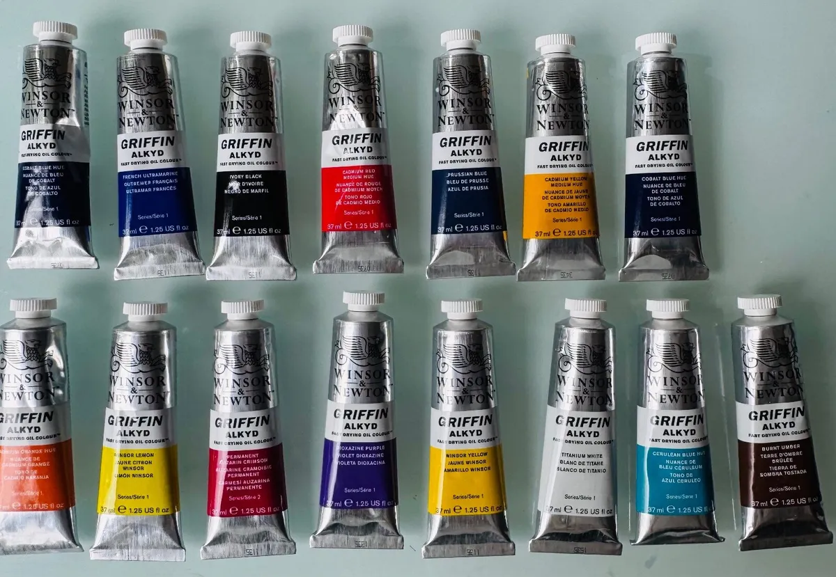 15 Artists Paints New -Griffin Alkyd - Image 1
