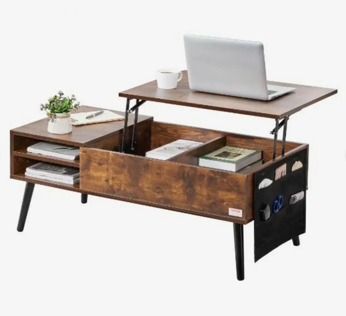 Lift Top Coffee Table 39.4 in Rectangle Coffee - Image 1