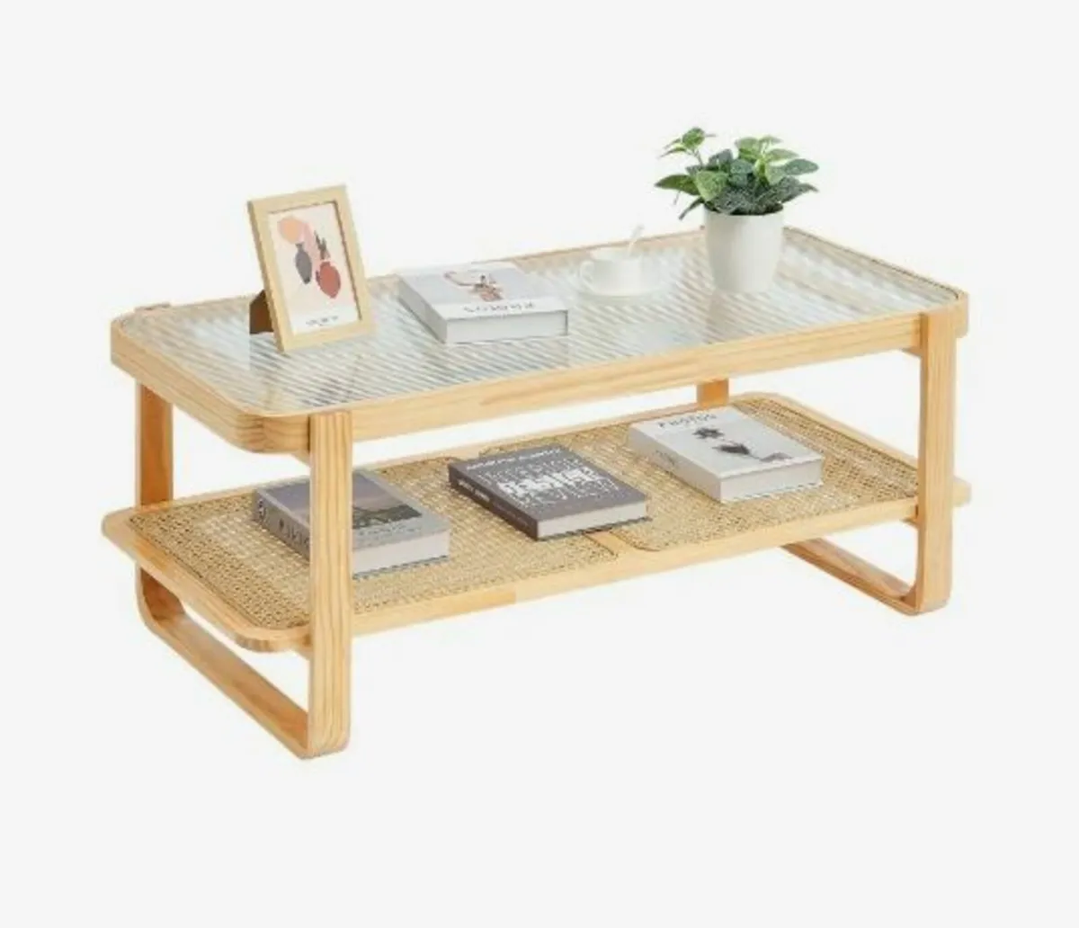 Rattan Coffee Table Rectangle - Image 1