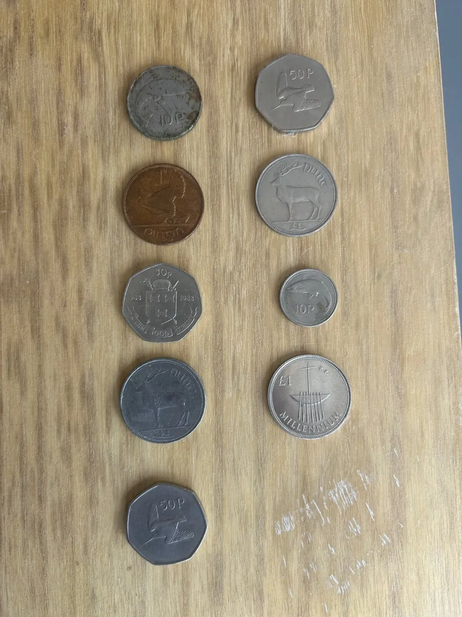 Vintage Irish Coins - Image 2
