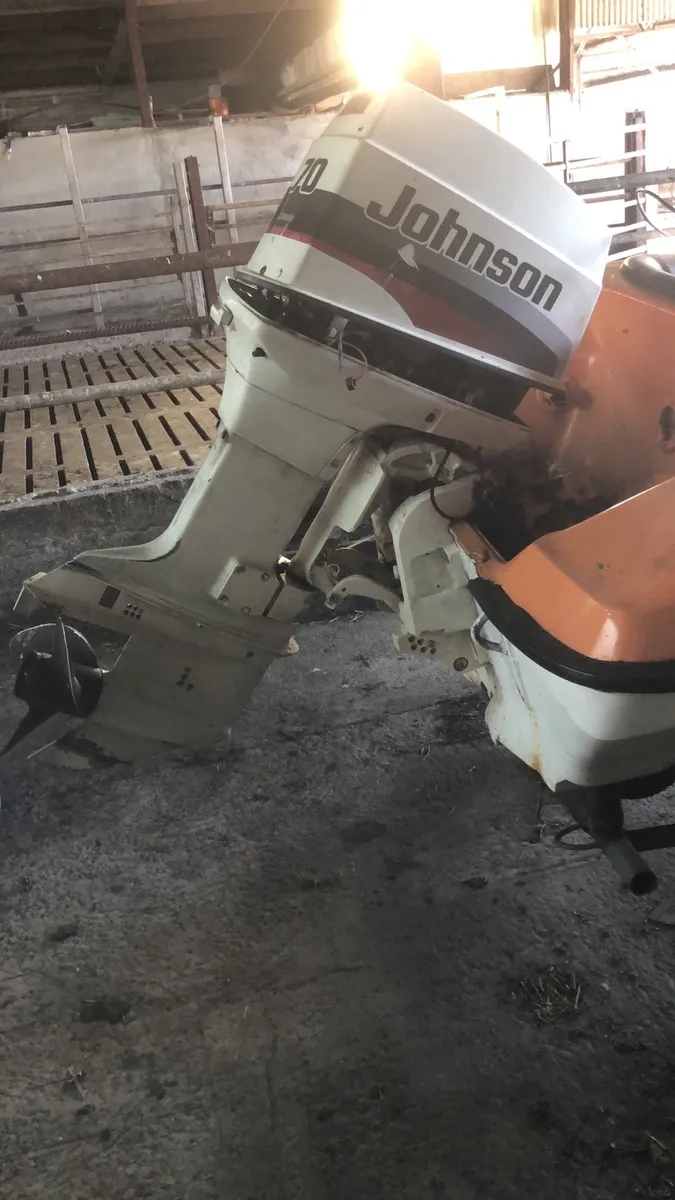 Johnson 70 hp outboard for spares - Image 2