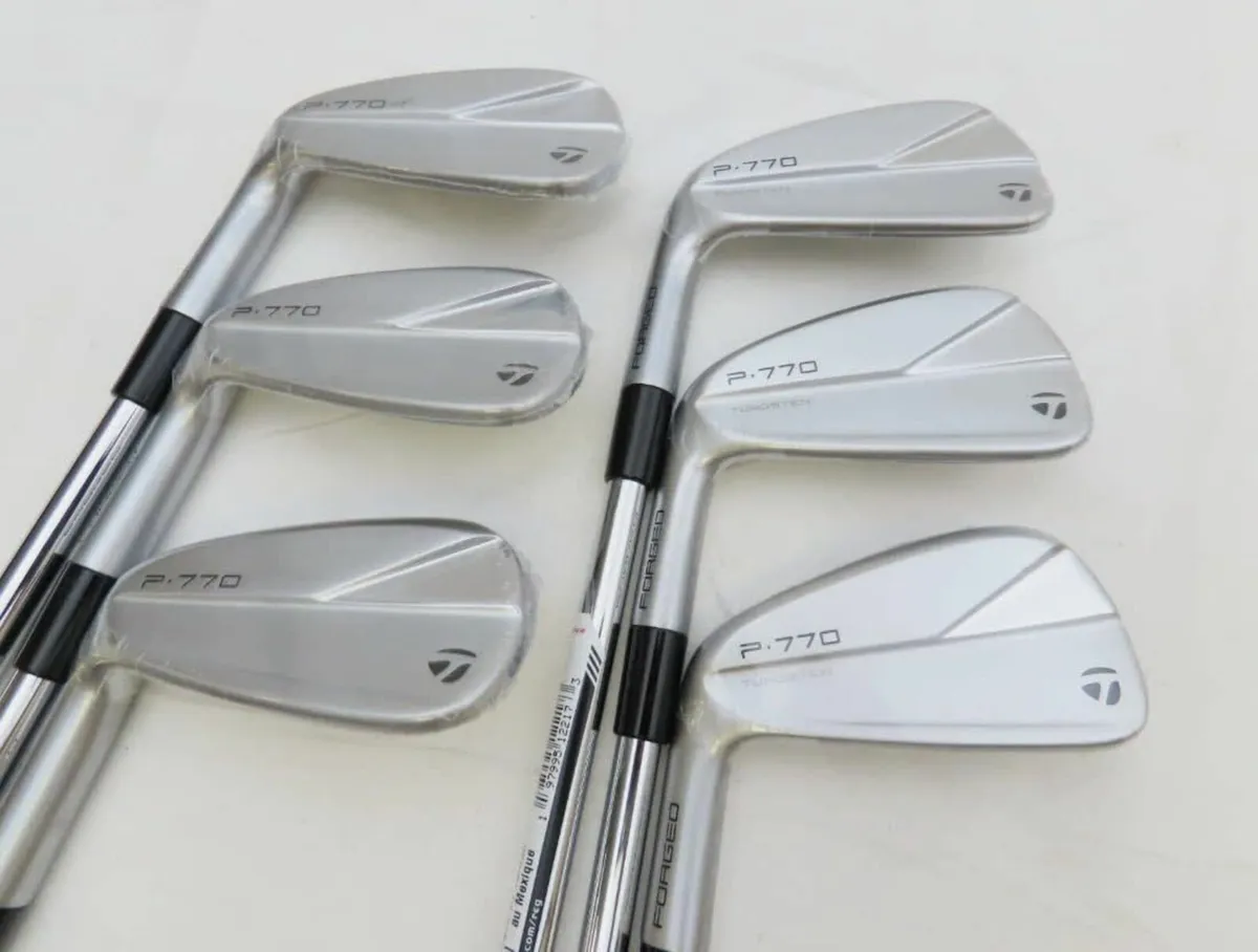 New LH Taylormade P770 iron set irons 5-PW KBS Tou - Image 2