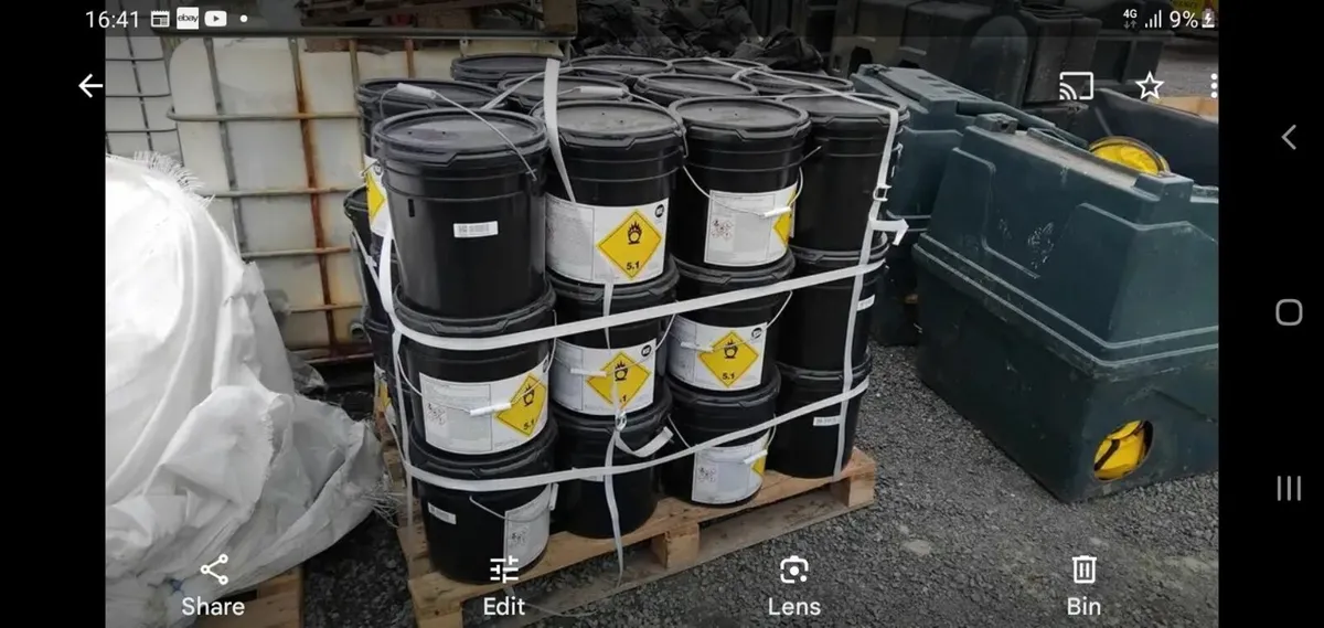 FREE !! 35 X 25kg of Potassium Permanganate - Image 1