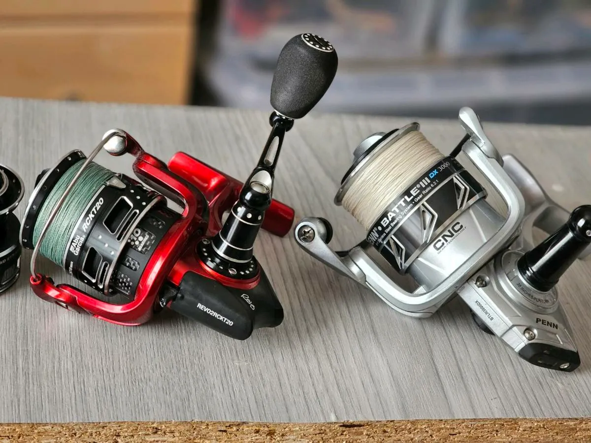 2x Spinning Reel Abu Garcia / Penn - Image 1